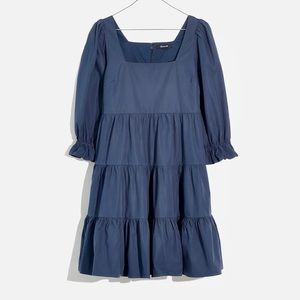 Madewell Poplin Lizzie Babydoll Dress sz 2